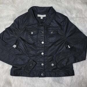 Women's Black Jean Jacket